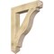 Ekena Millwork Funston Arts & Crafts Rough Sawn Bracket, Douglas Fir, 6"W x 36"D x 44"H BKT06X36X44FST03RDF - alternate 1
